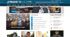 Desktop Screenshot of prague.tv